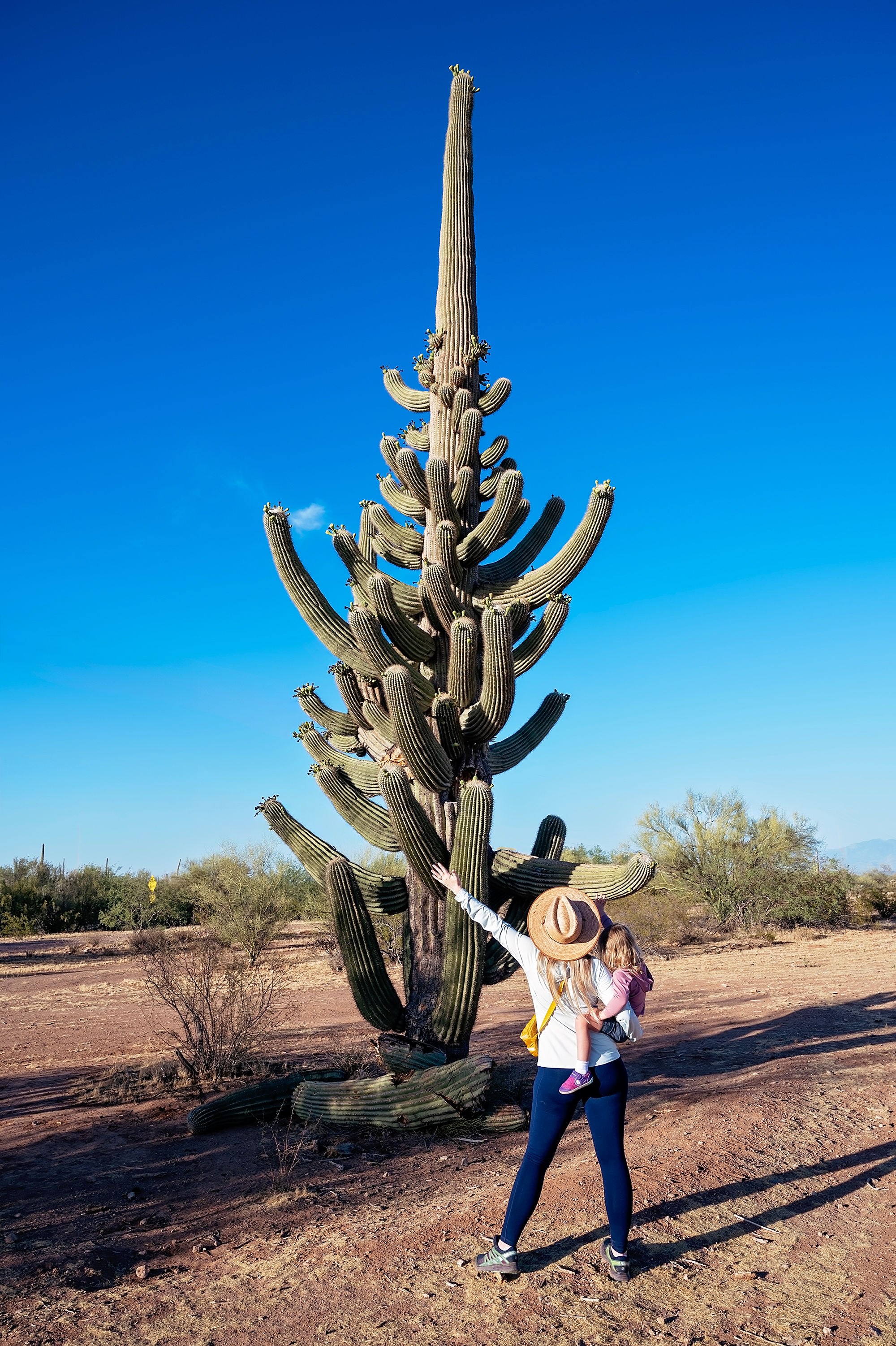 Sarah Korus Shiva with daughter