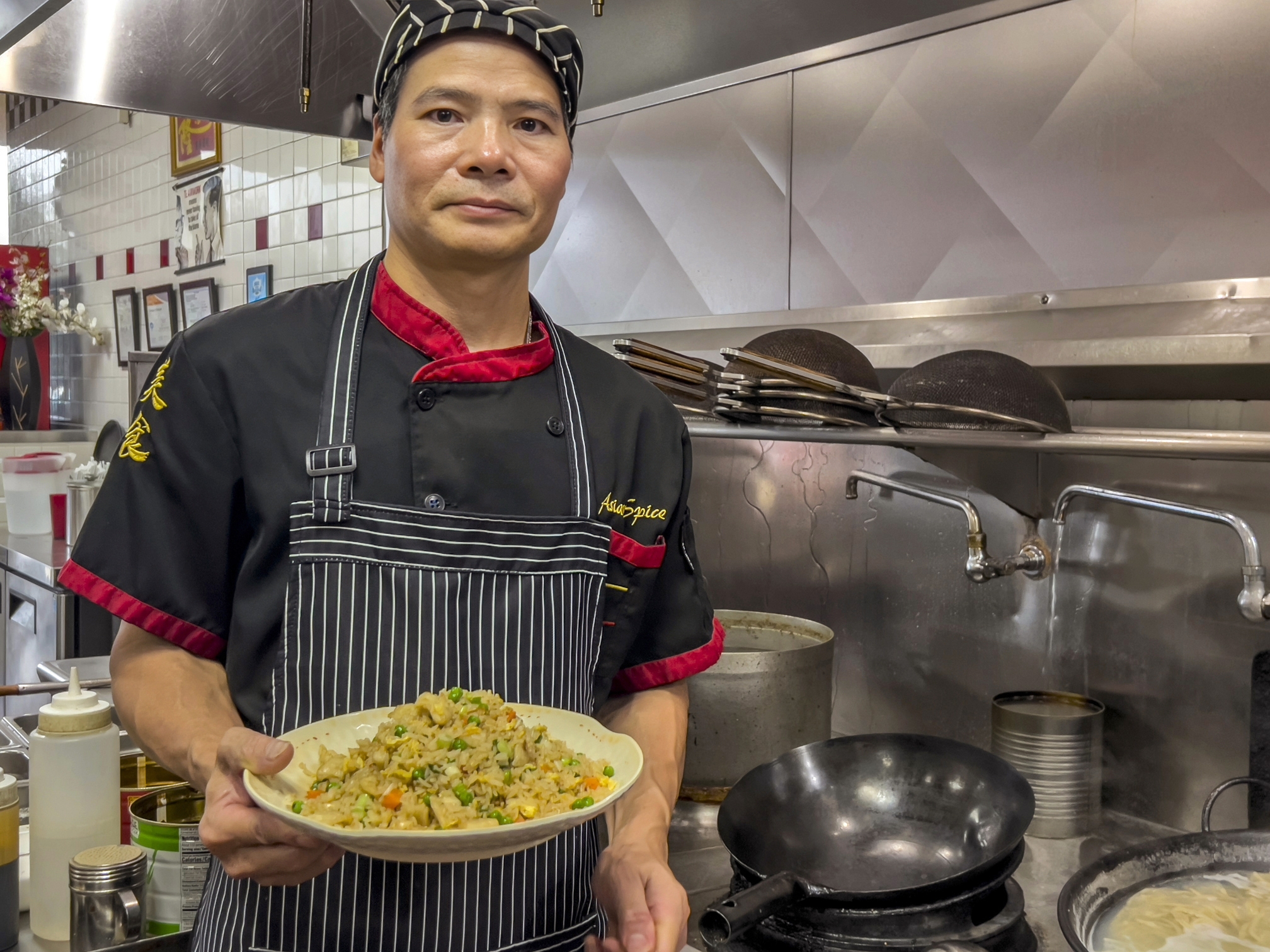 Asian Spice owner Phillip Tan