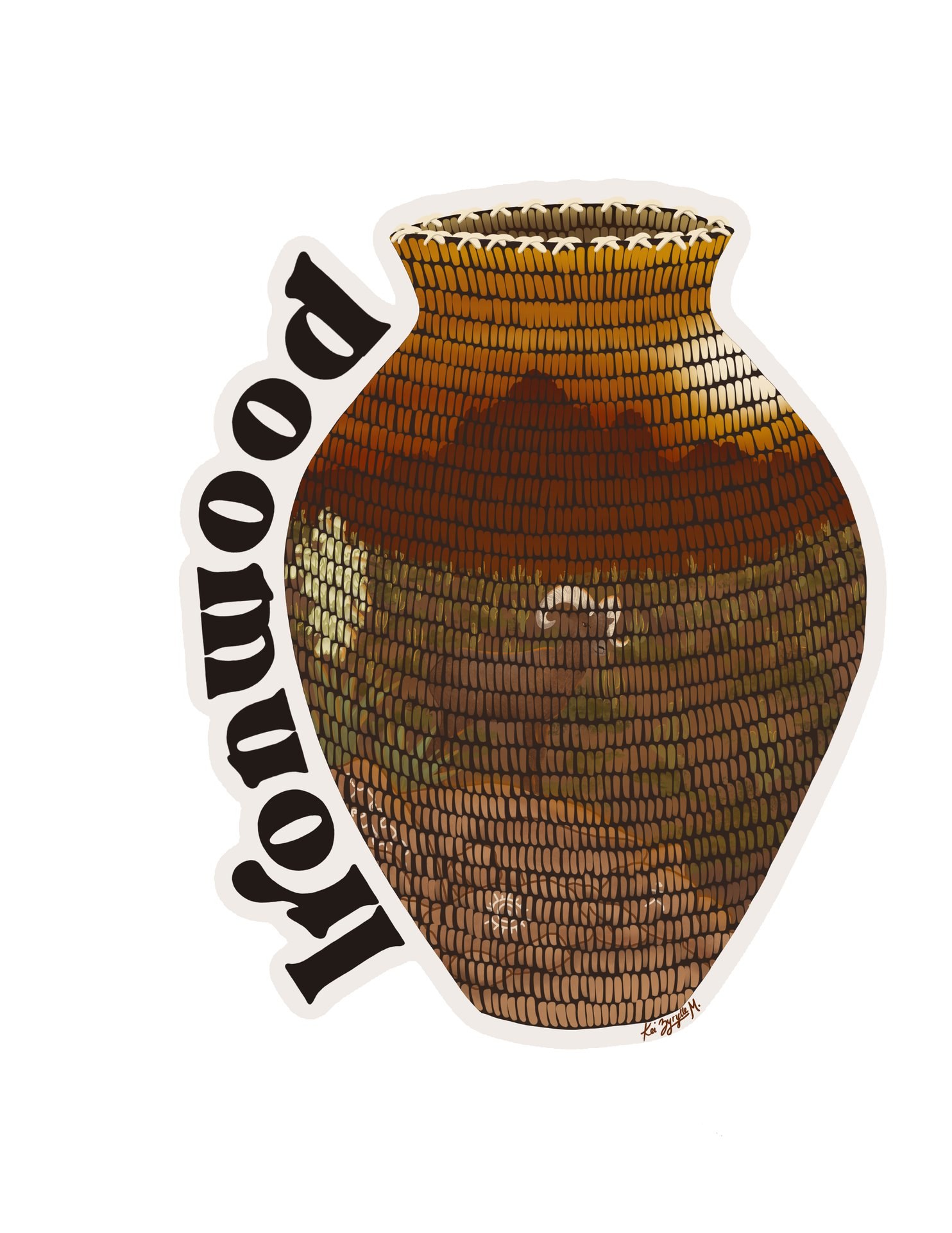 Basket Sticker